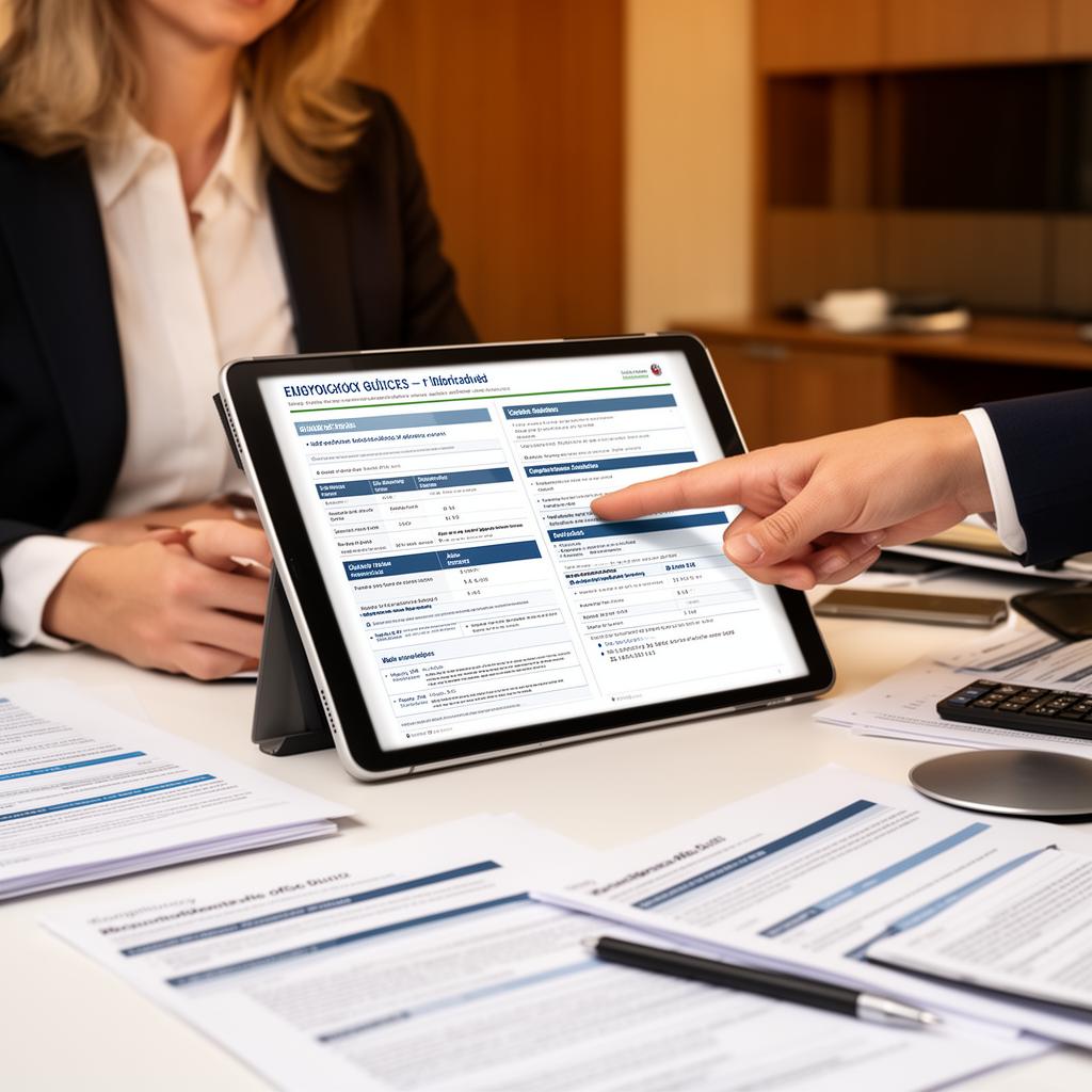 Compliance audit reporting on tablet