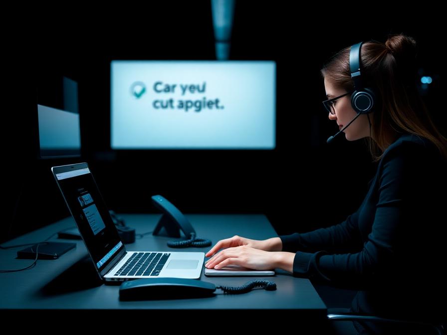 Customer support professional ready to help