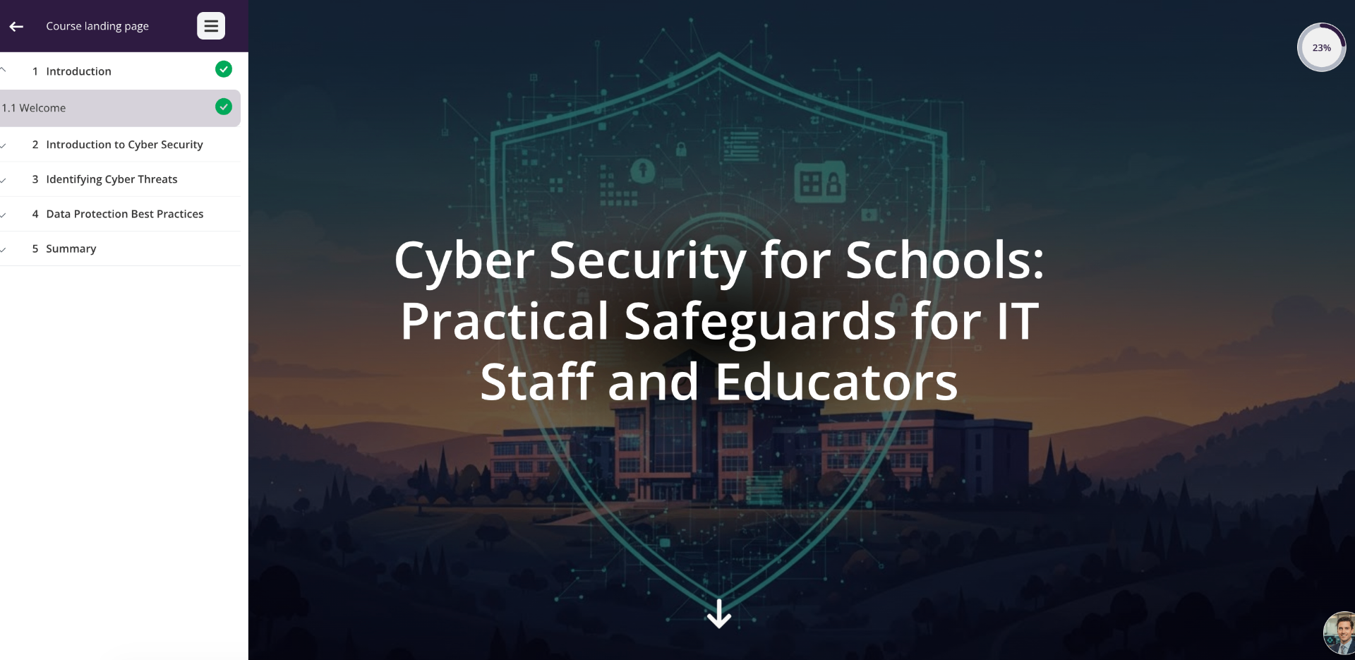 Cyber Security for Schools course preview